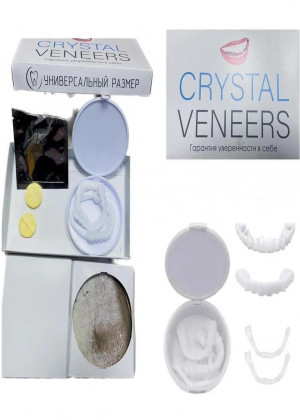 Виниры для Зубов кристалл универсальный размер очень удобный 2139963