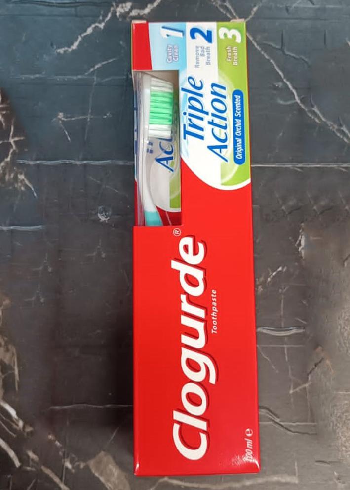 Зубная паста с щеткой 100мл 